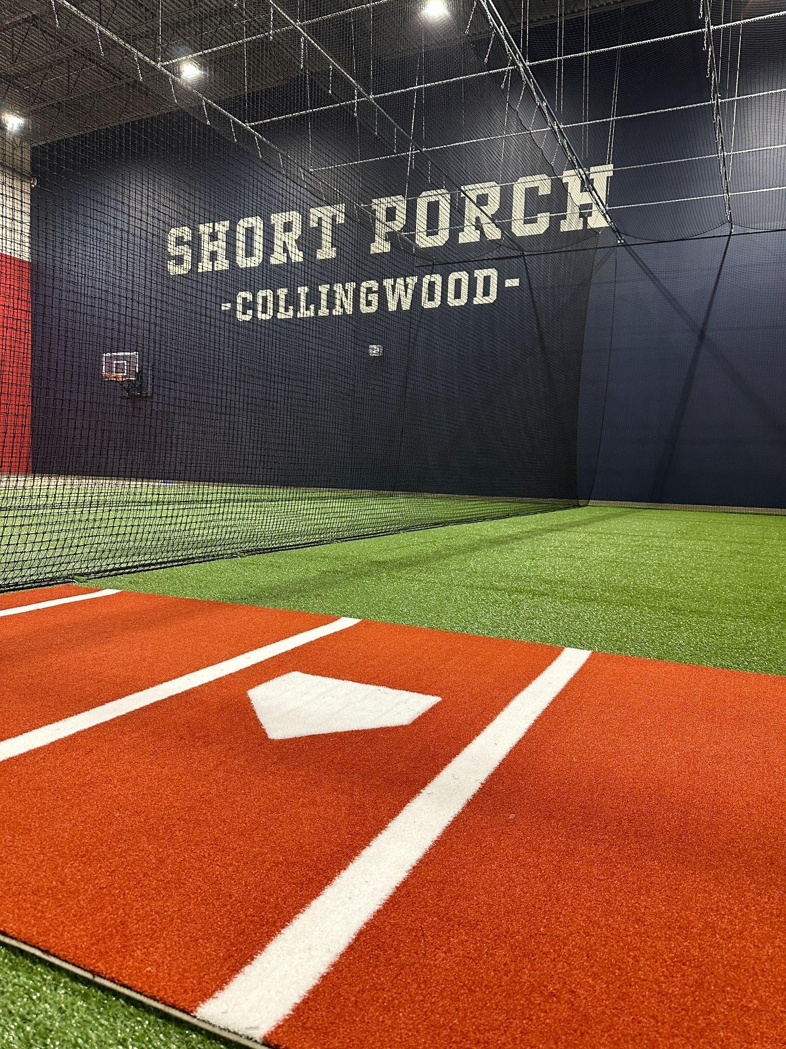 Baseball player training at Short Porch Baseball